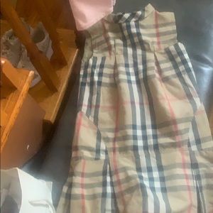 Authentic Burberry girl dress size 8y